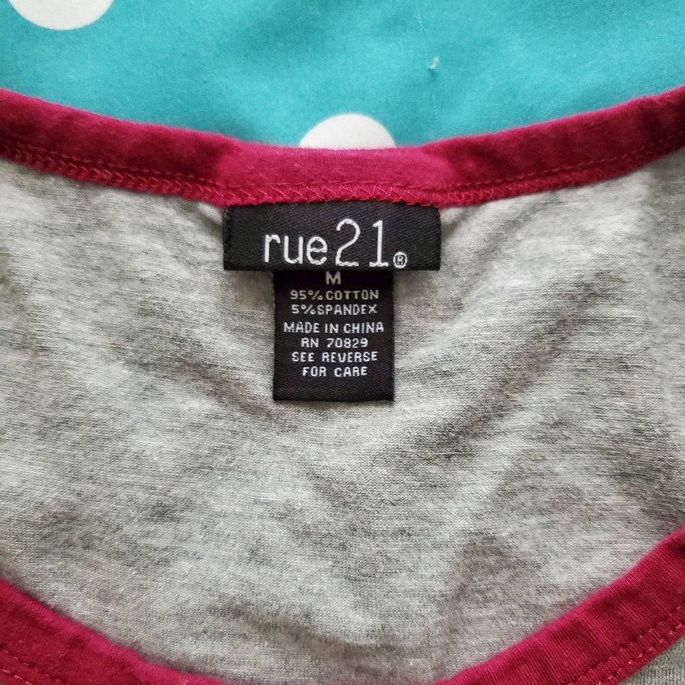 R21 Ringer Pocket Tee - Picture 2 of 3